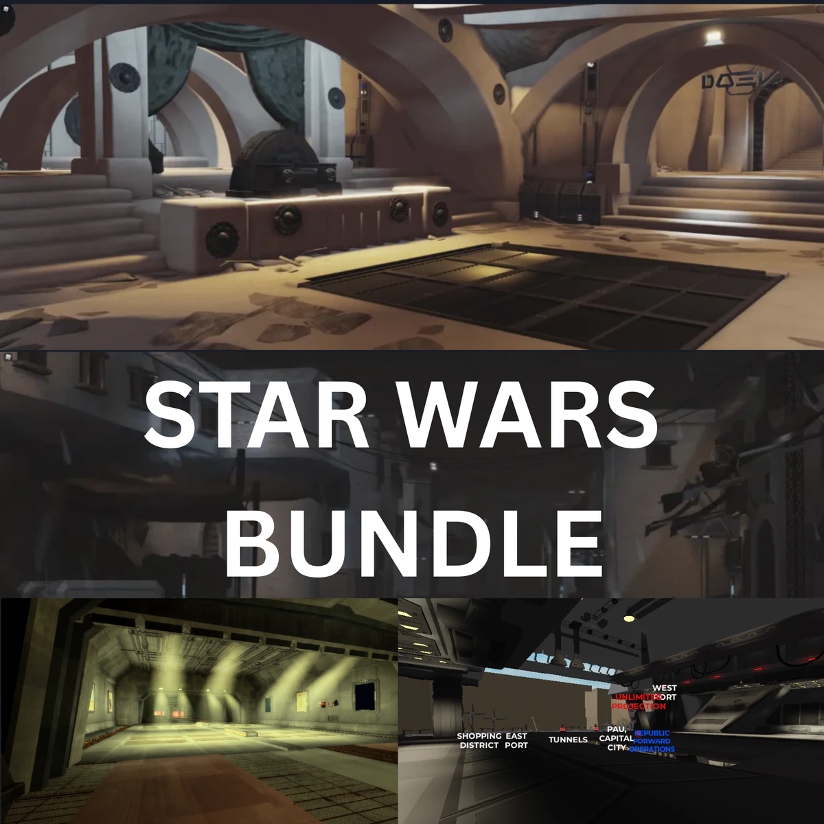 Star Wars Map Bundle - 4 MAPS